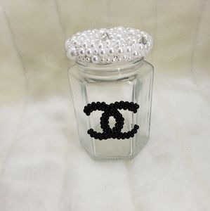 Swarovski and Pearl Stash Jar